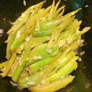 簡単&おつまみ☆インゲン豆のサラダ